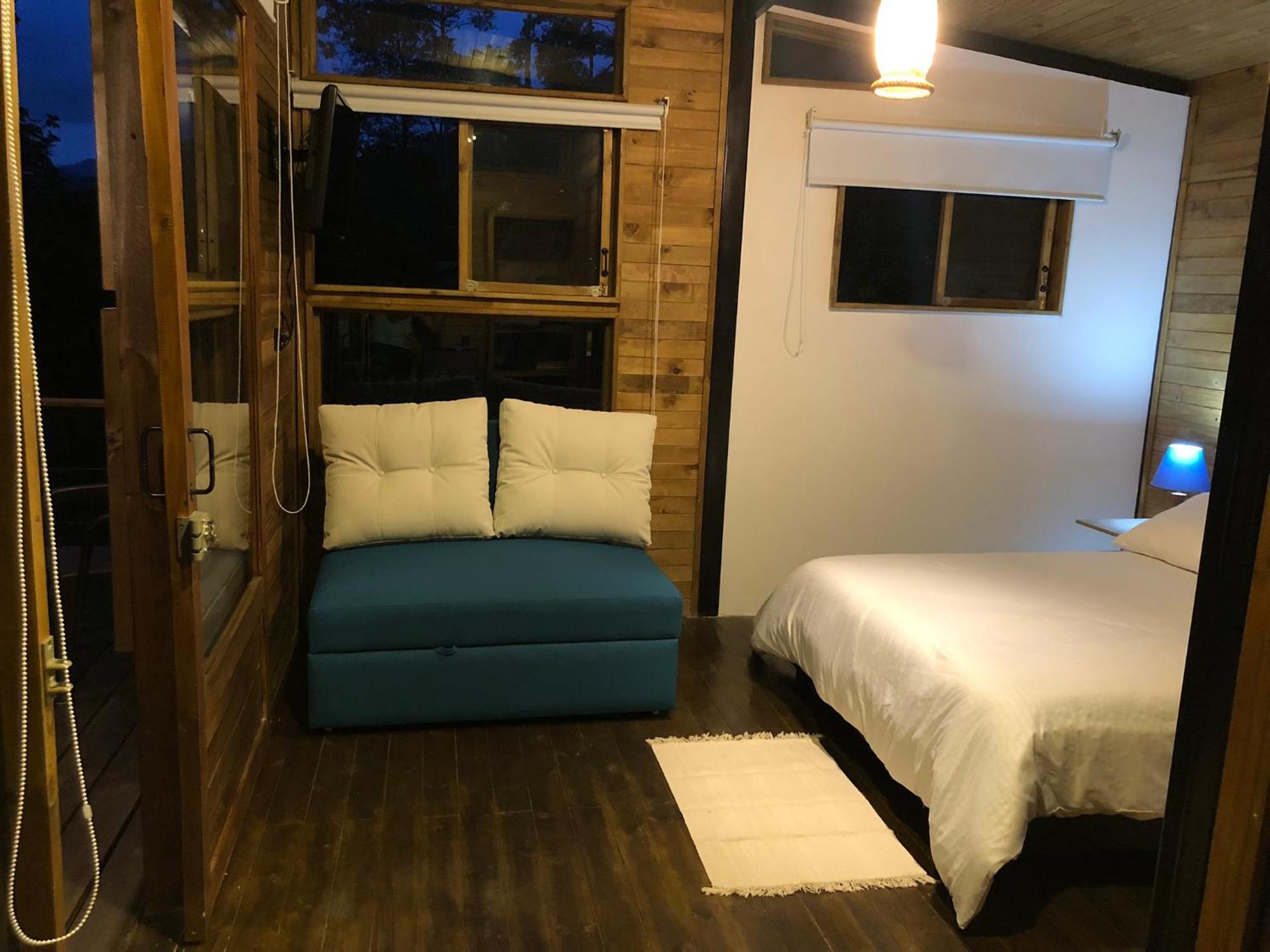 Chalet Tipo Glamping En Cafetera Con Zonas Verdes, Avistamiento De Aves, Paisaje Cafetero *